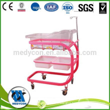 ABS plastic hospital baby cot designs